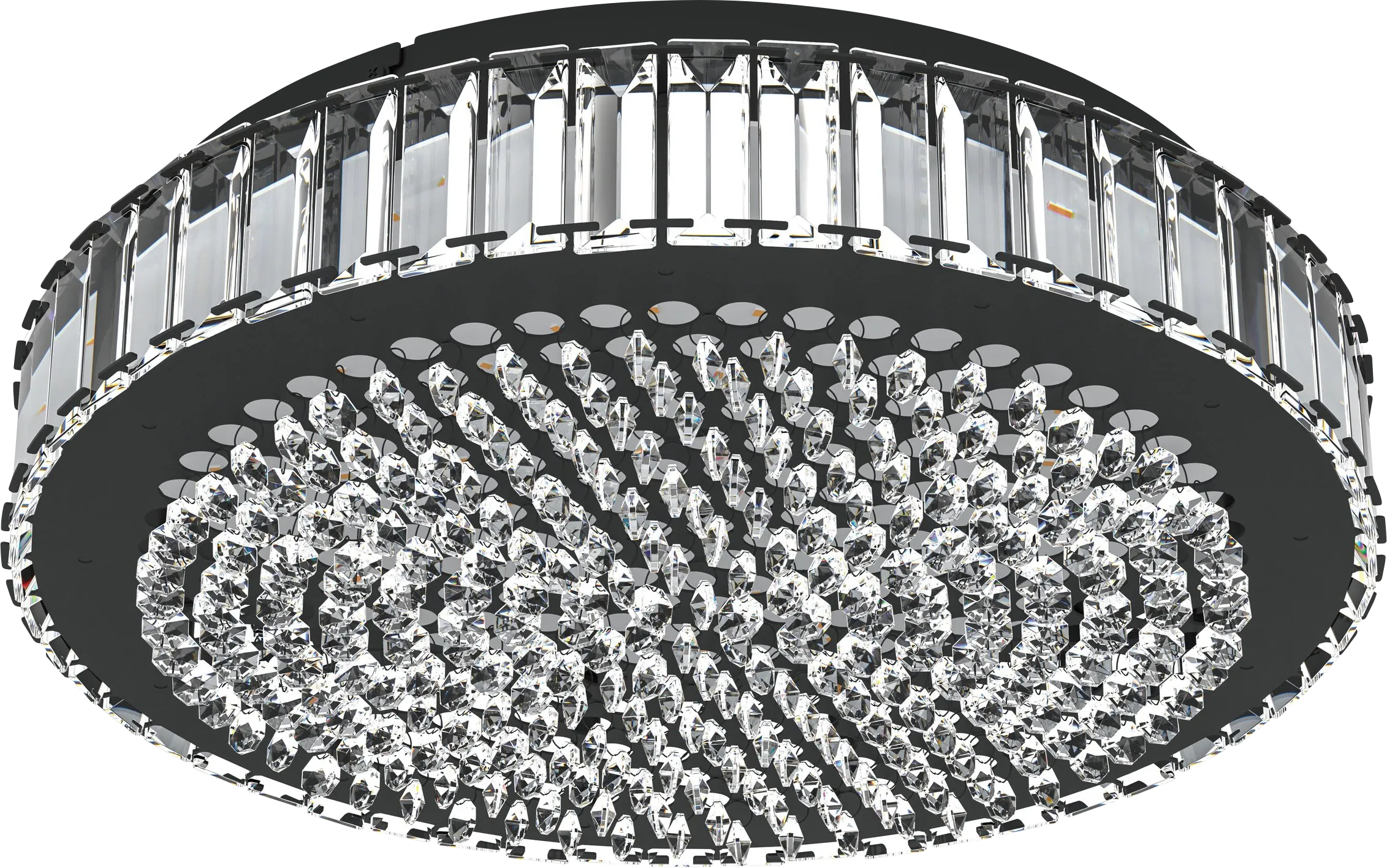 Chalfonte Sea Black Flush Mount - Thumbnail - Image 1