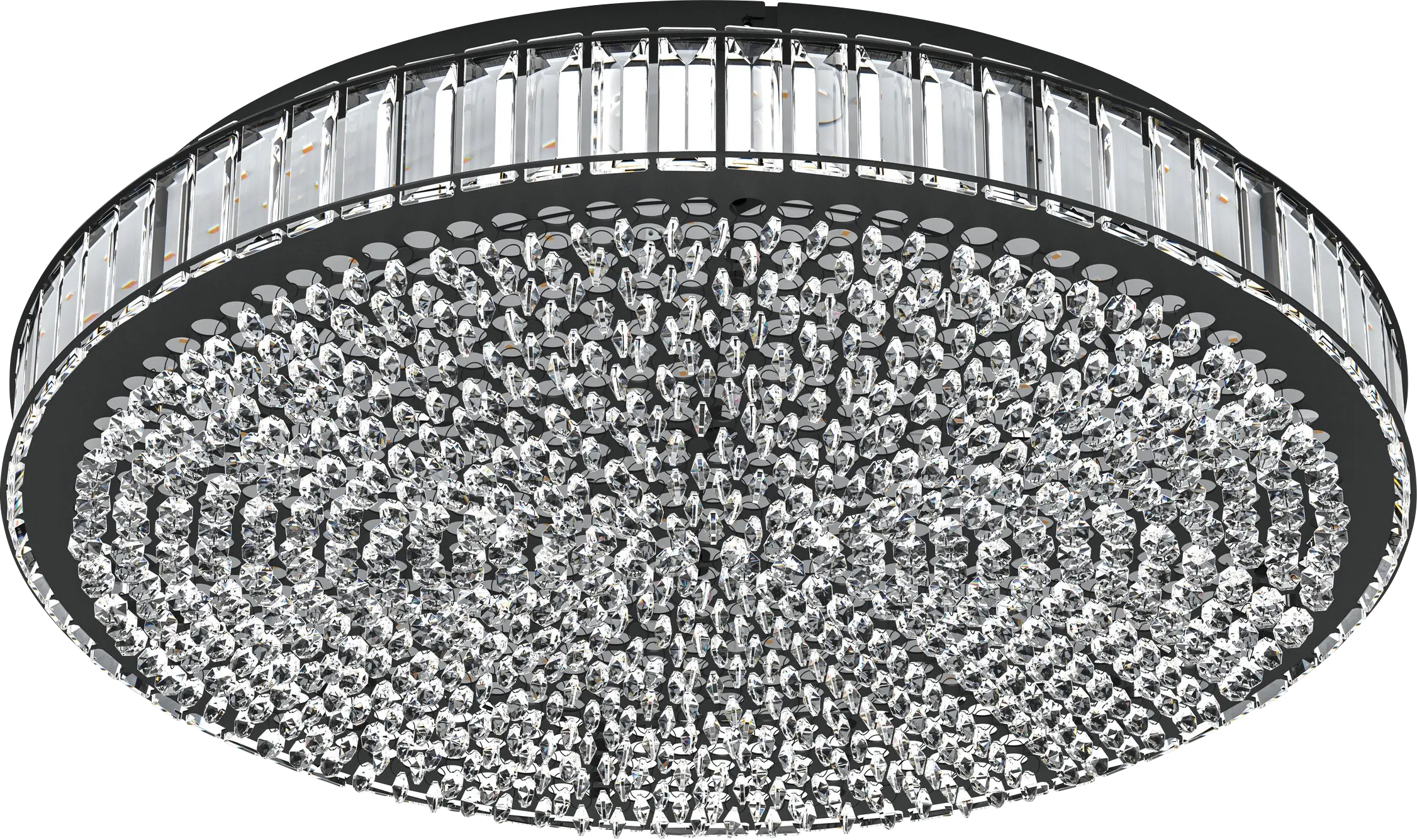 Chalfonte Sea Large Black Flush Mount - Thumbnail - Image 1