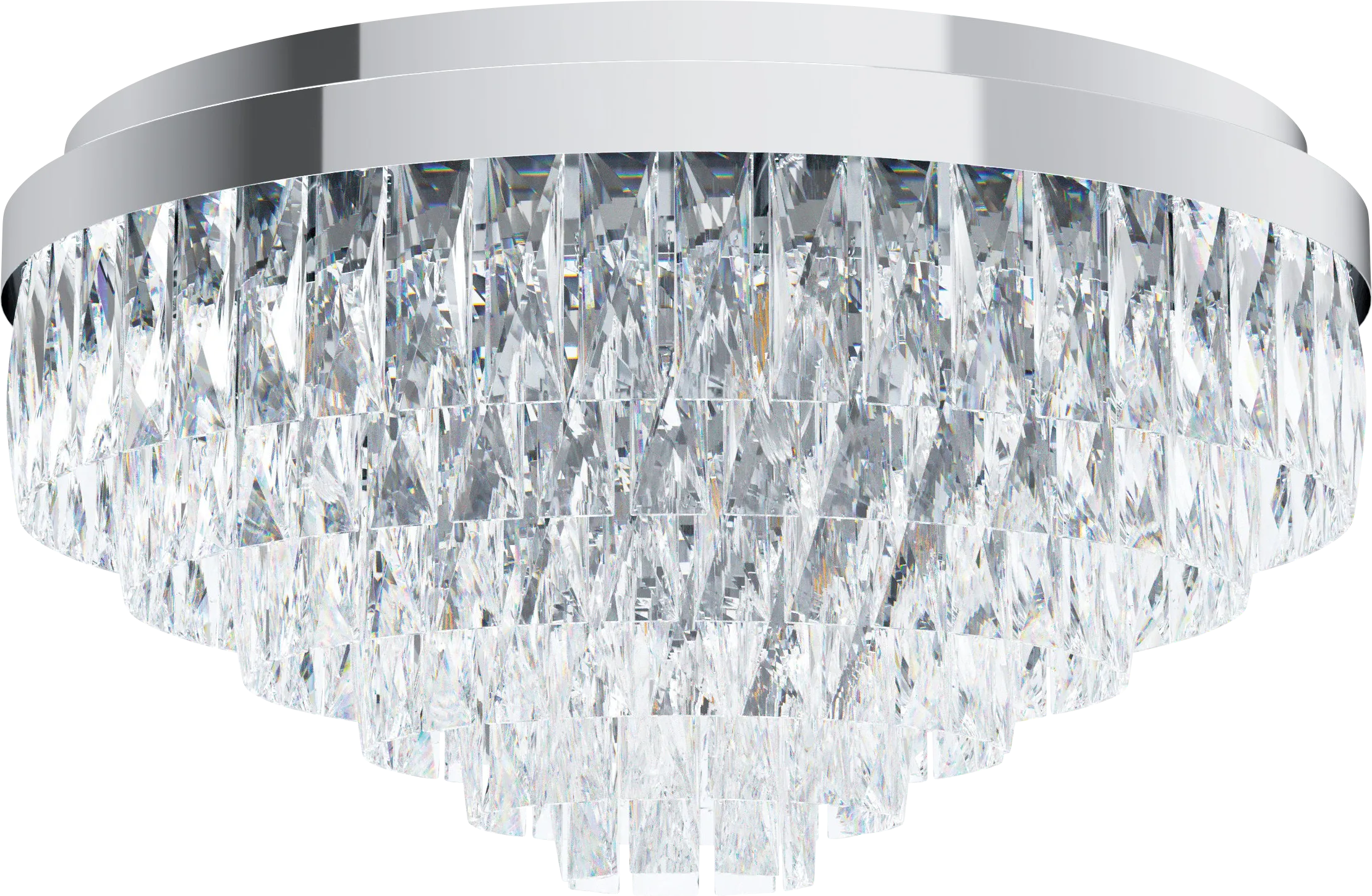 Virgil Sea Silver Flush Mount - Thumbnail - Image 1