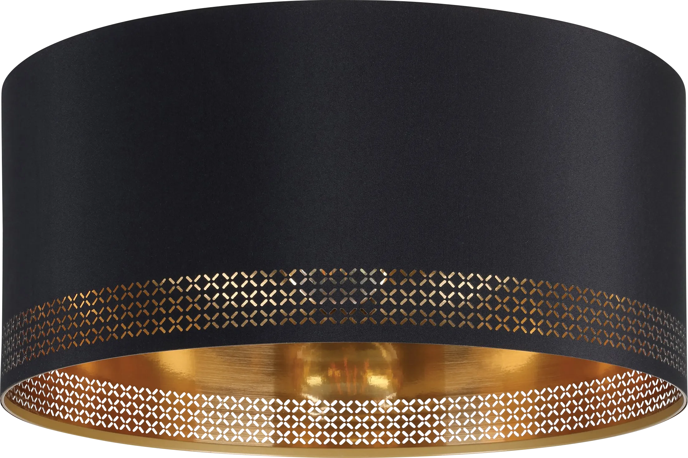 Renfrew Lane Black Flush Mount