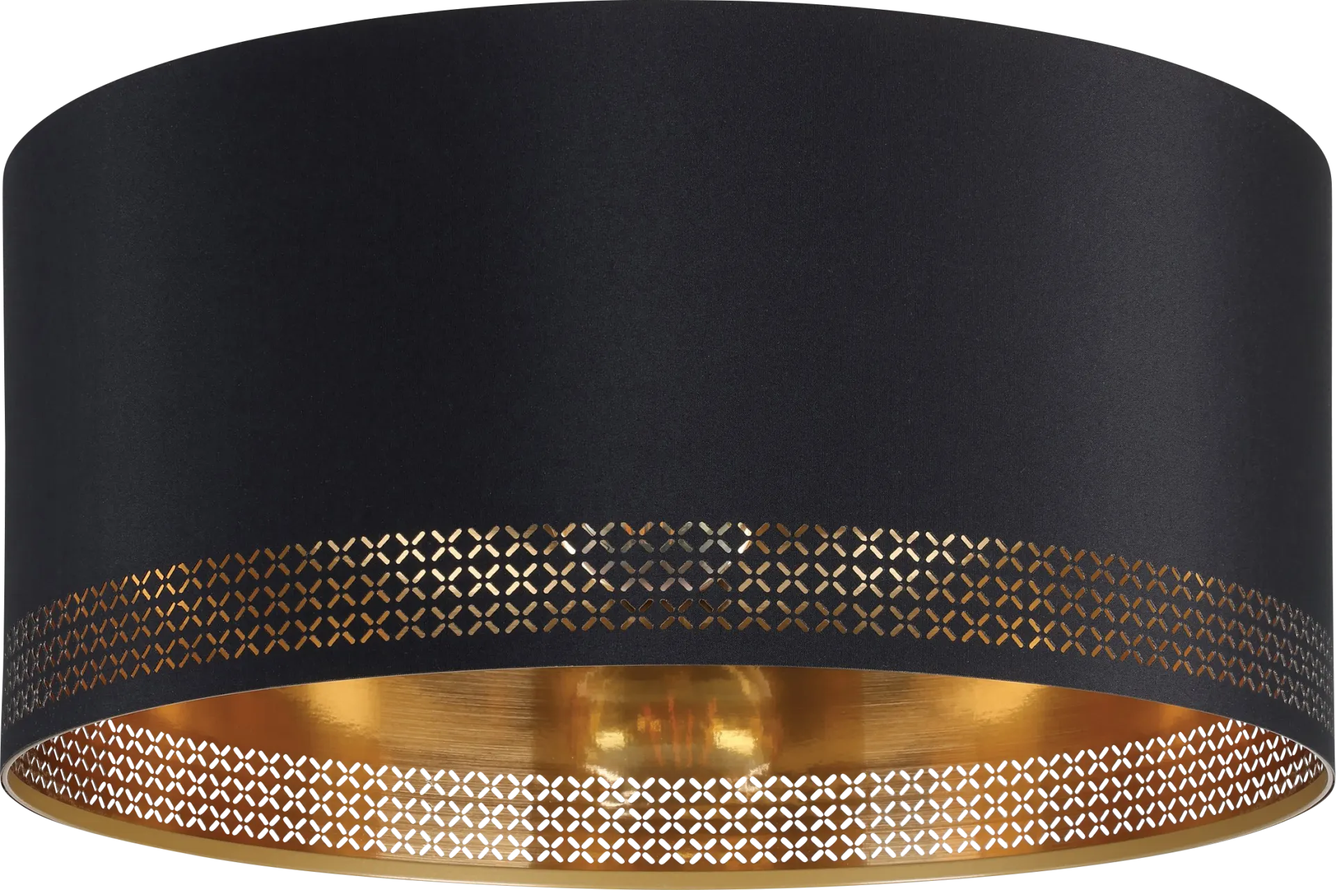 Renfrew Lane Black Flush Mount - Image 1