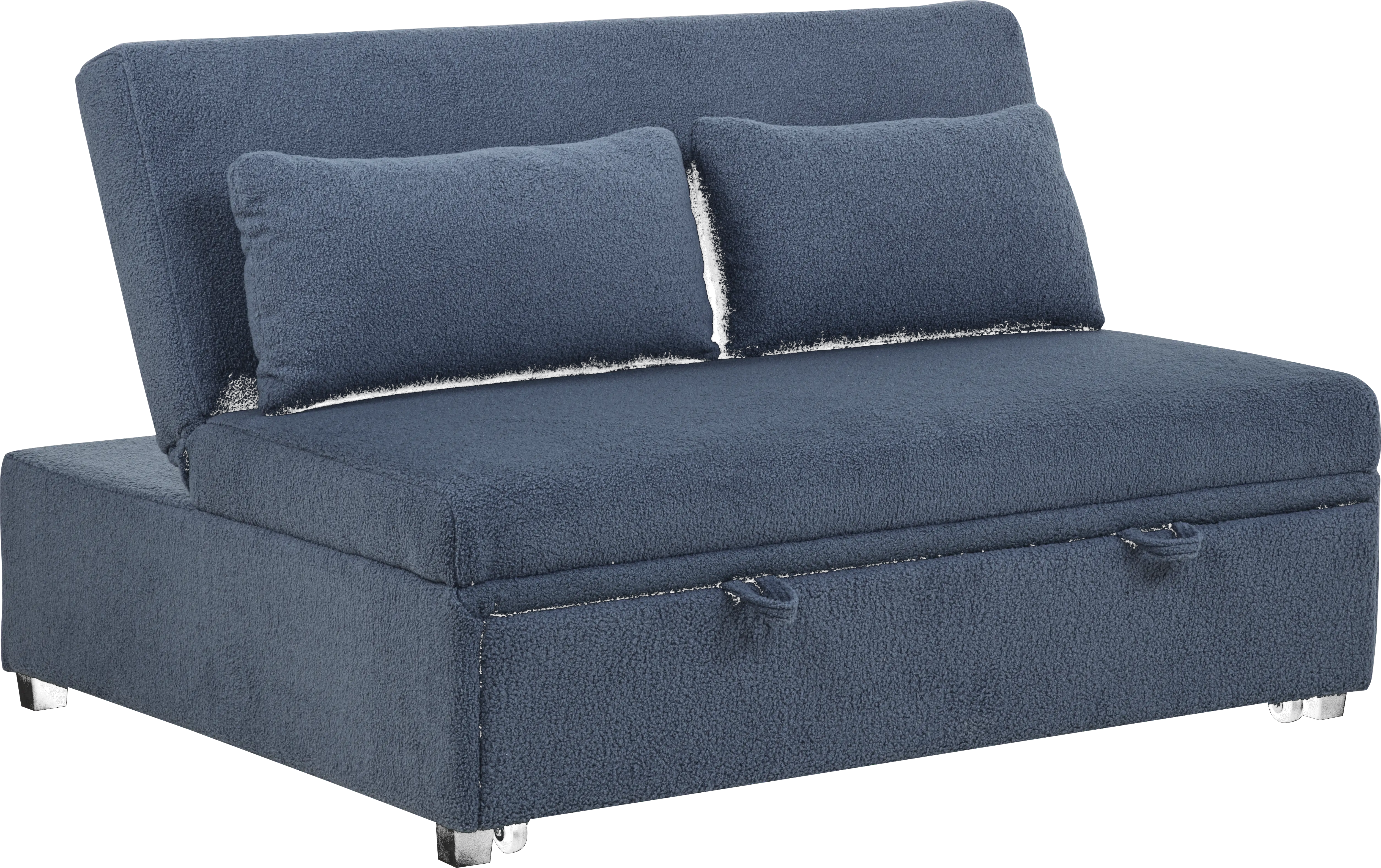 Kids Nimble XL 2.0 Blue Sleeper Chair - Thumbnail - Image 1