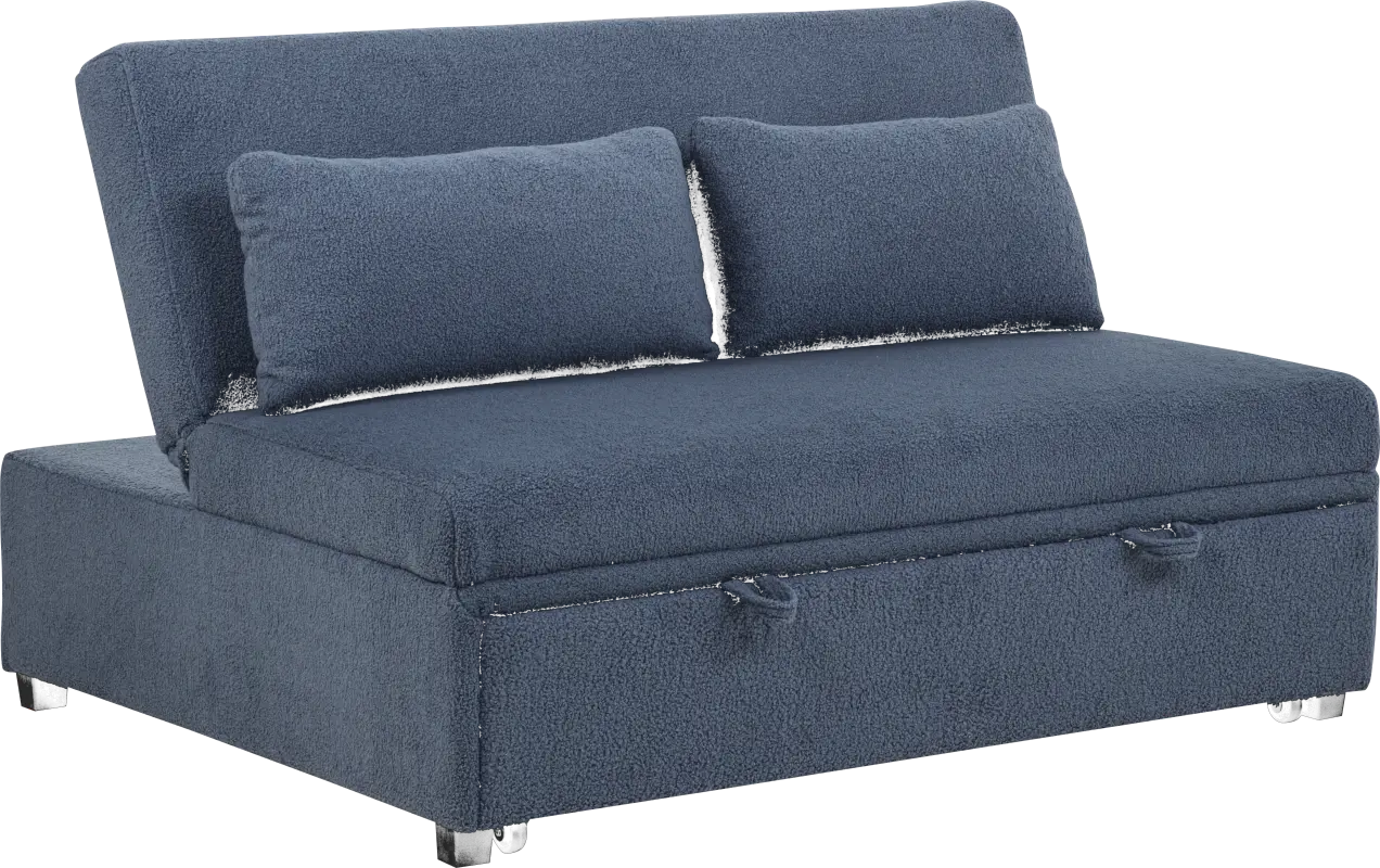 Kids Nimble XL 2.0 Blue Sleeper Chair