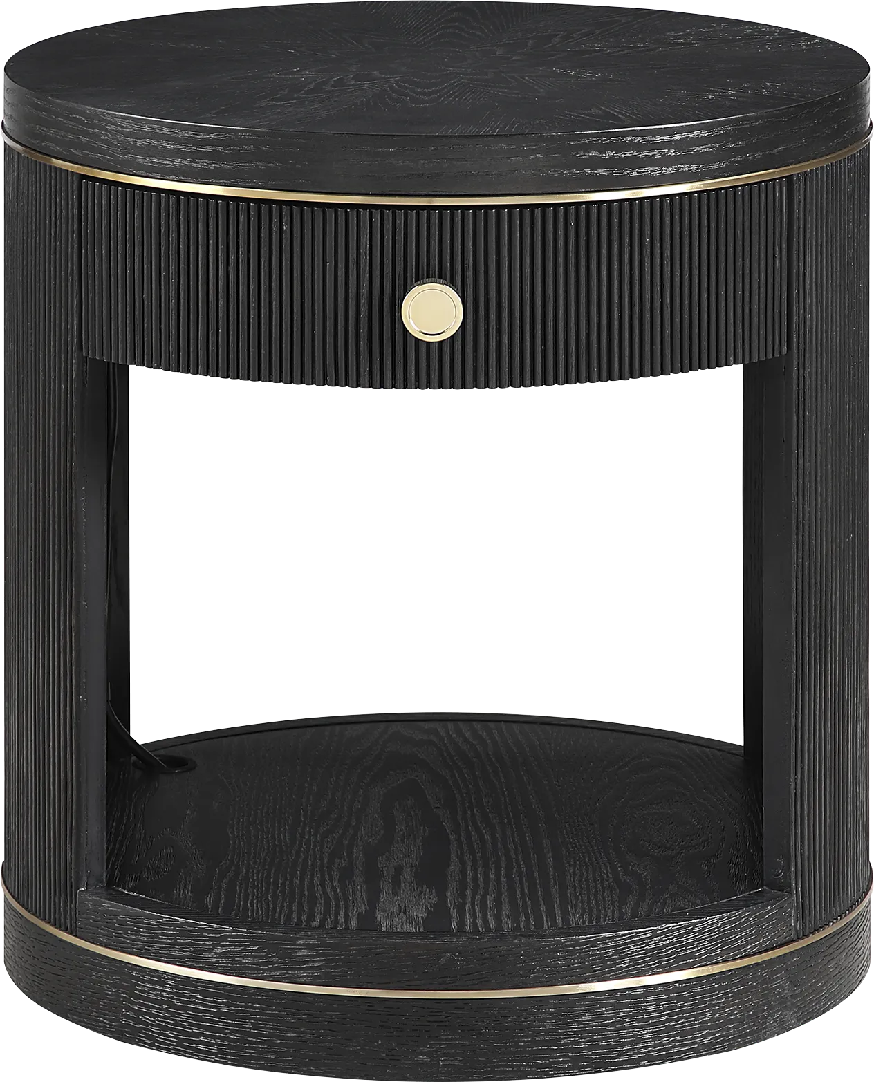 Wilshire Black End Table - Thumbnail - Image 1