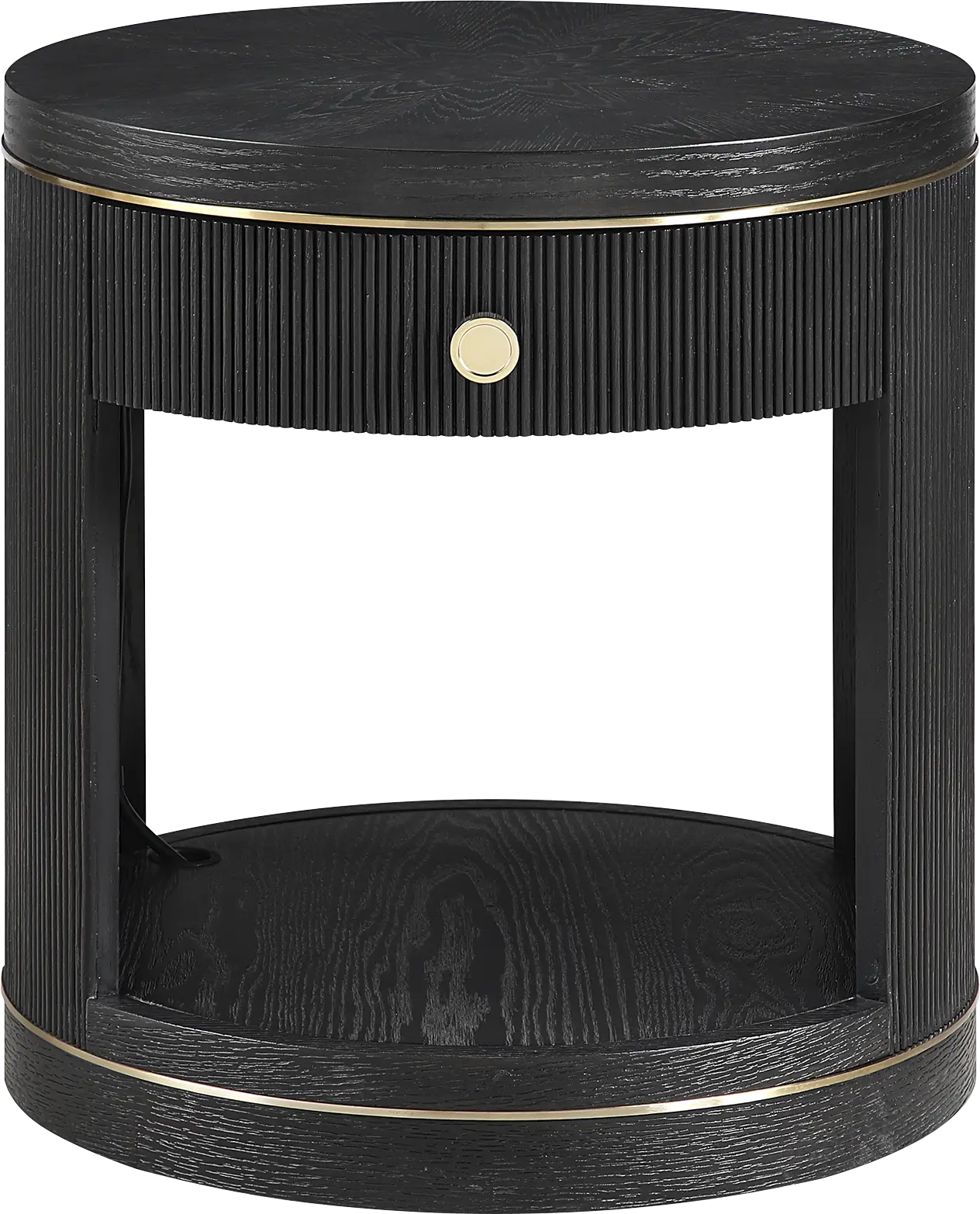 Wilshire Black End Table