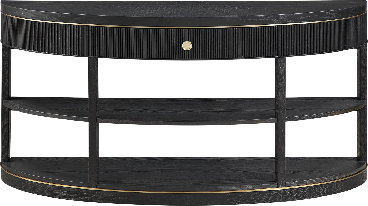 Wilshire Black Sofa Table