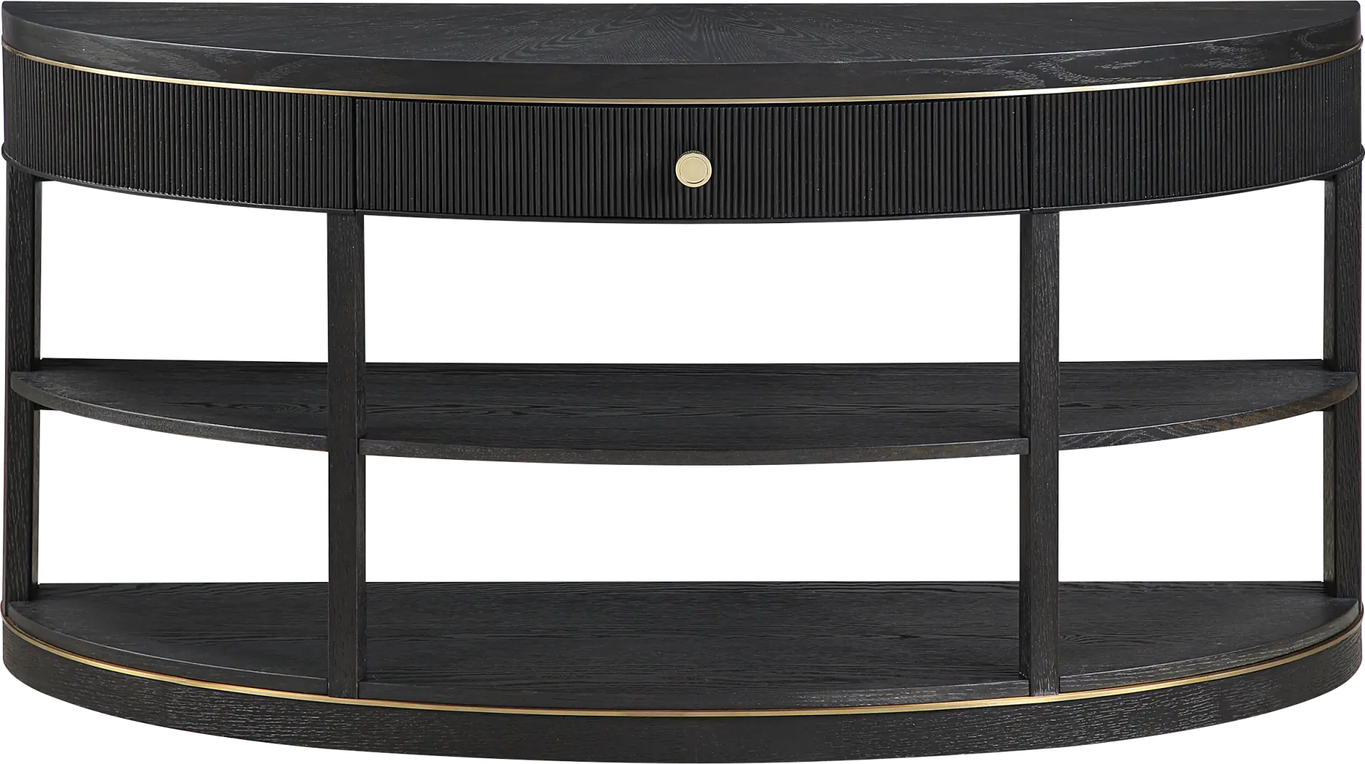 Wilshire Black Sofa Table