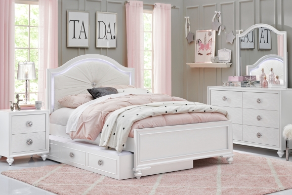 Kids Evangeline White Dresser