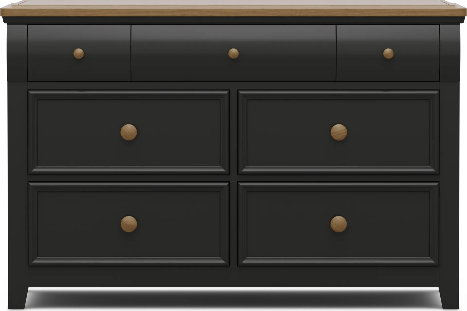 Kids Sugar Hollow Black Dresser