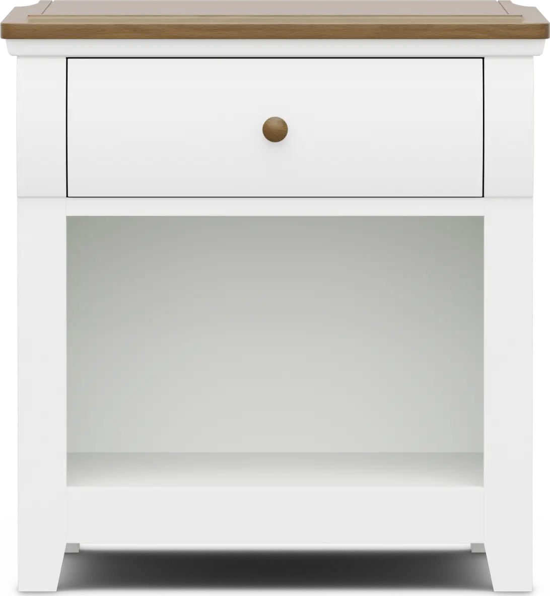 Kids Sugar Hollow White Nightstand