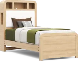 twin bookcase bed