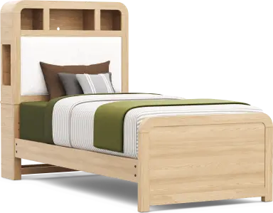 twin bookcase bed