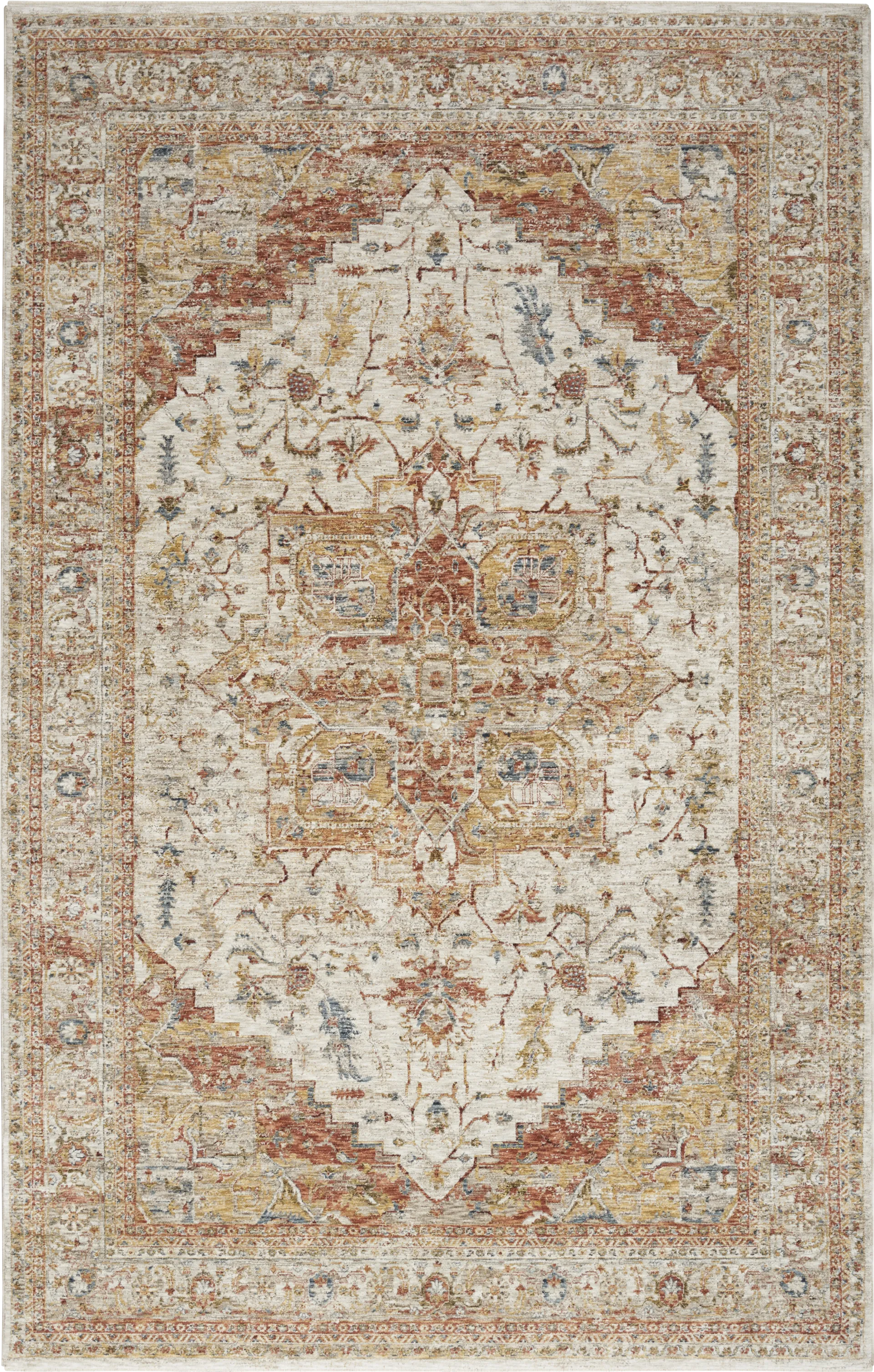 Amaru Beige 5'3 x 7'8 Rug - Image 1
