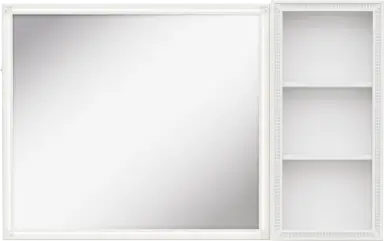 mirror with shelf