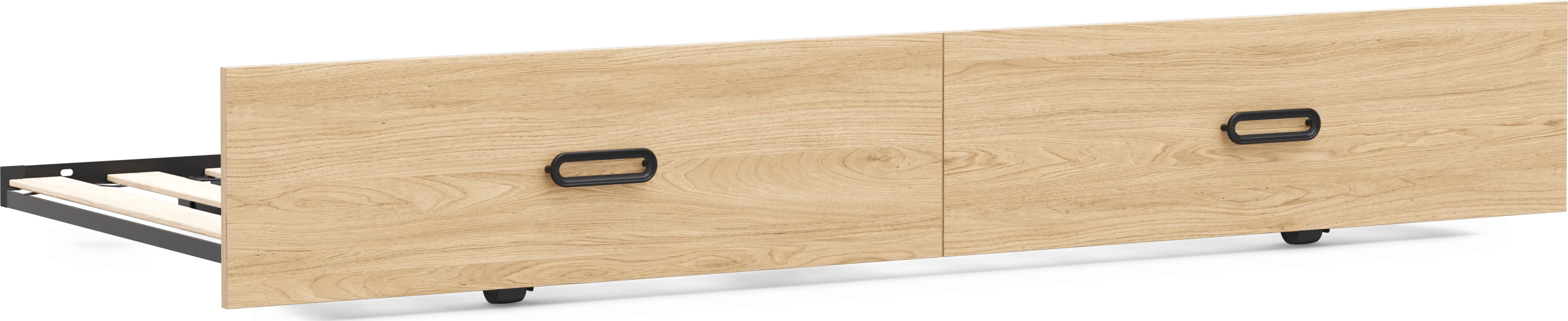 Kids Hidden Hills Light Oak Twin Roll-Out Trundle - Thumbnail - Image 1