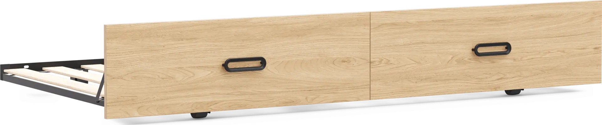 Kids Hidden Hills Light Oak Twin Roll-Out Trundle