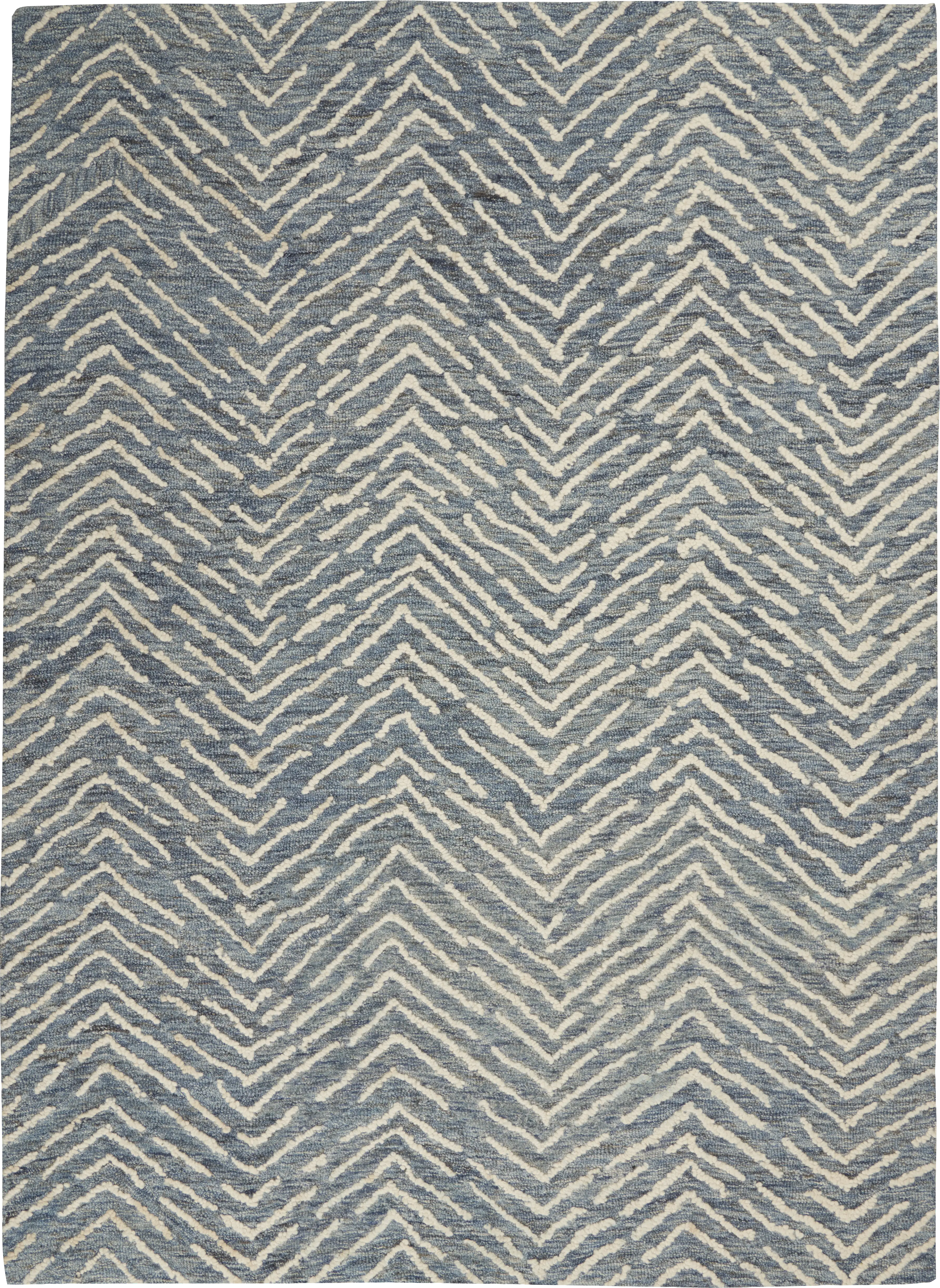 Kavos Blue 7'9 x 9'9 Rug - Thumbnail - Image 1