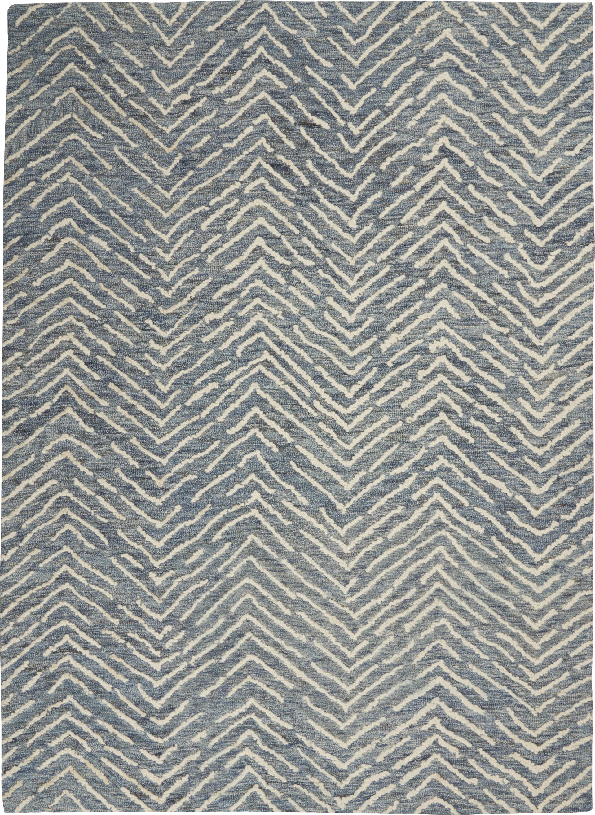 Kavos Blue 7'9 x 9'9 Rug - Image 1