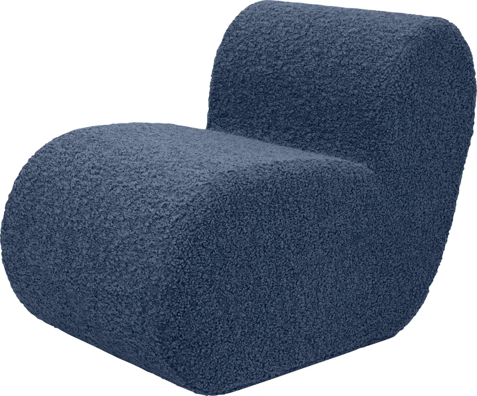Zinei Indigo Accent Chair