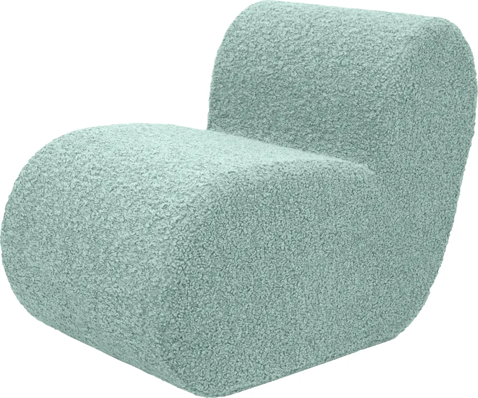 Zinei Green Accent Chair