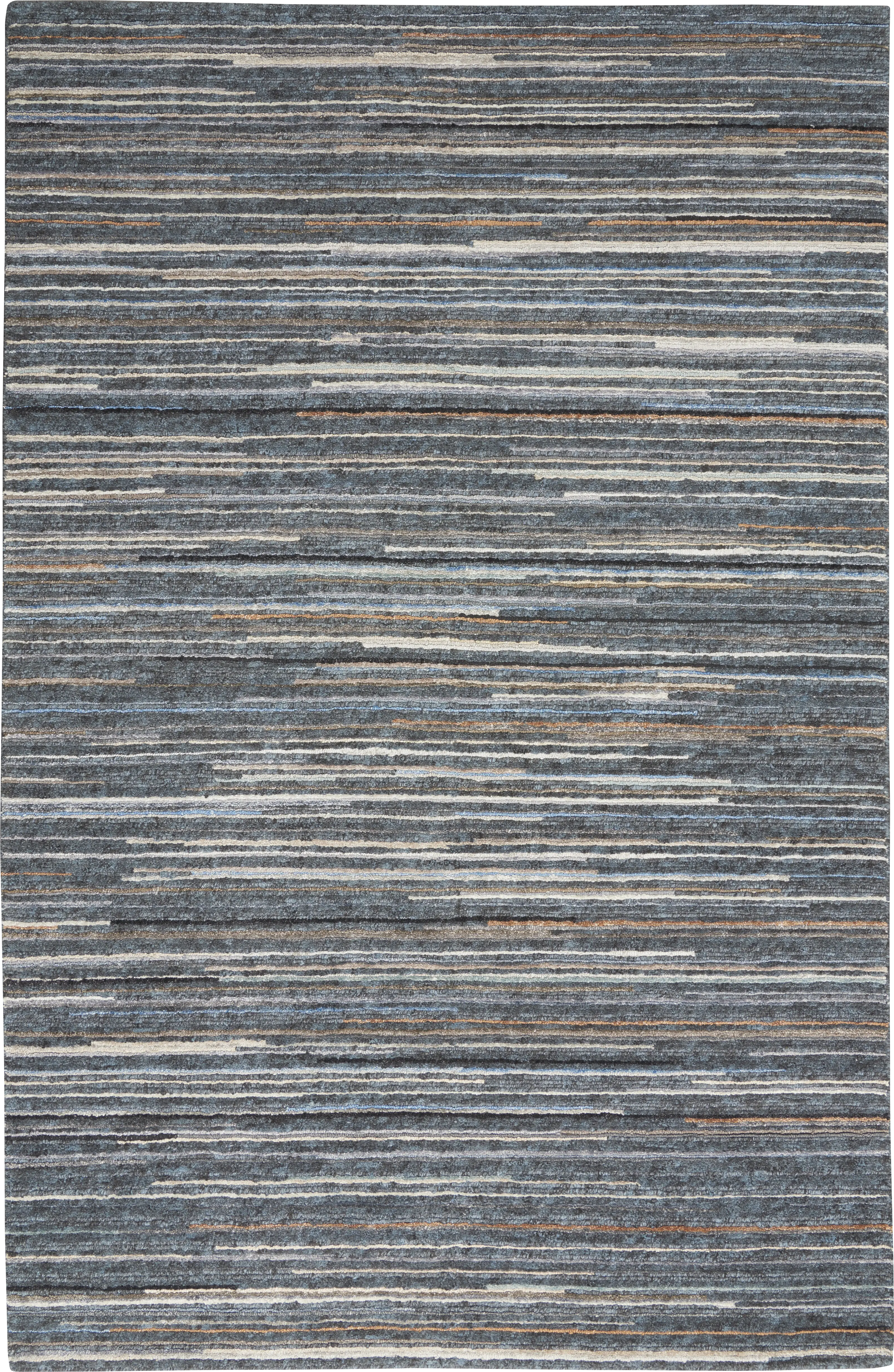 Sandlake Blue 9'9 x 13'9 Rug - Thumbnail - Image 1
