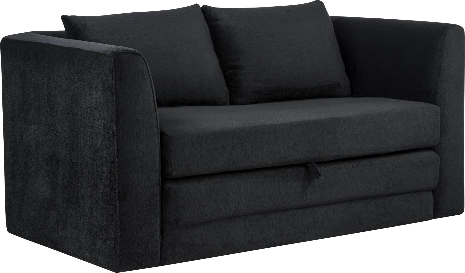 Lotus Black Sofa Sleeper - Image 1