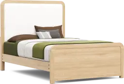 full upholstered bed
