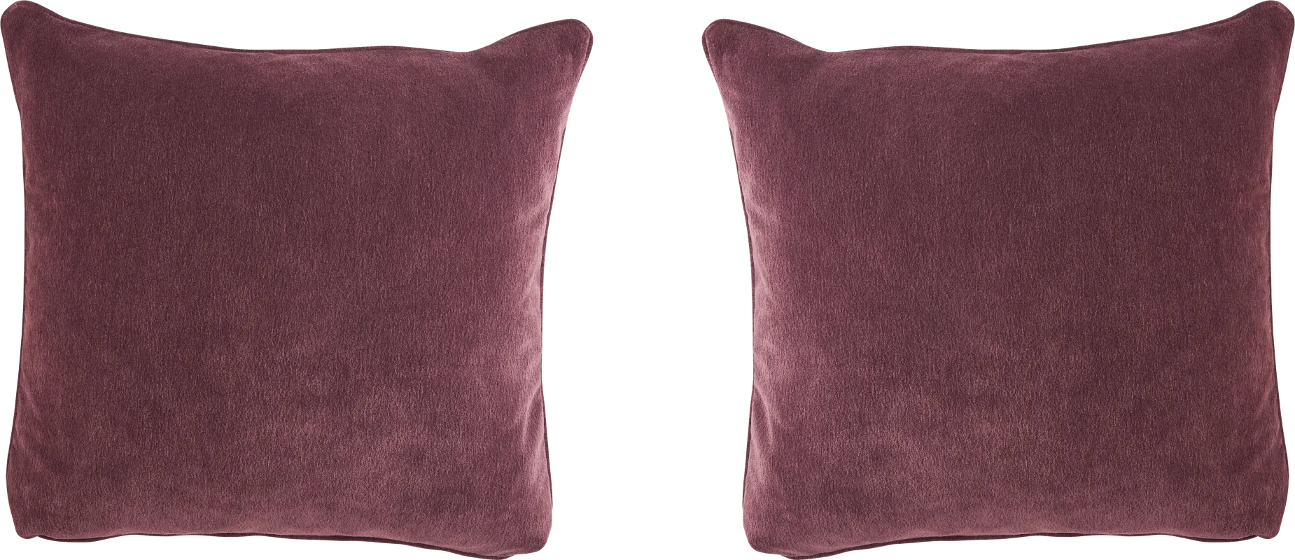 Gracie Wine Accent Pillow Pair