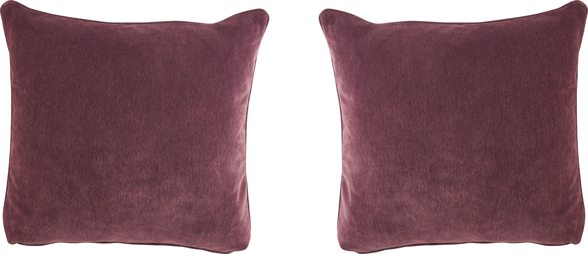 Gracie Wine Accent Pillow Pair - Image 1