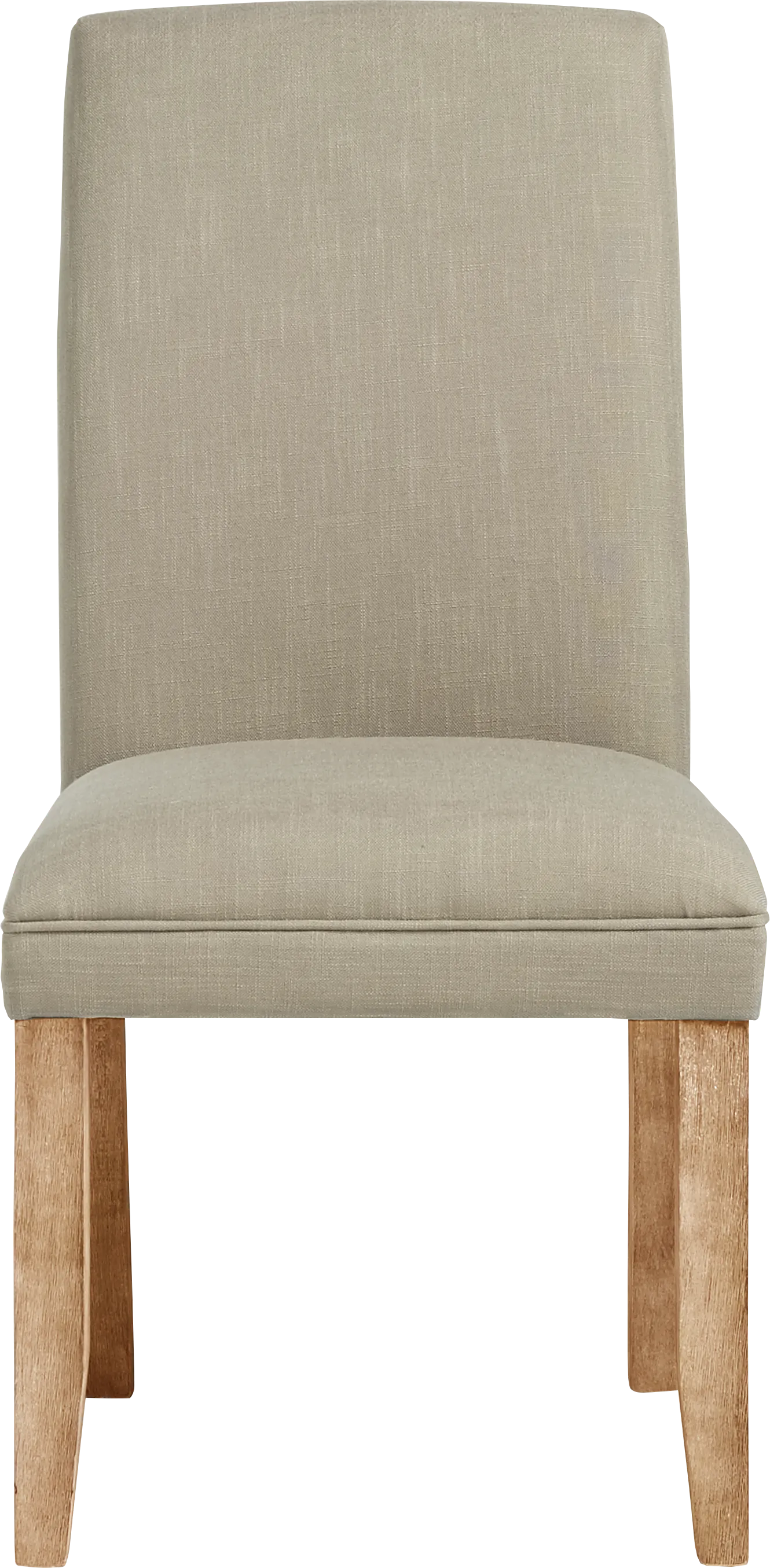 San Francisco Natural 5 Pc Round Dining Room with Brown Upholstered Chairs - Thumbnail - Image 3