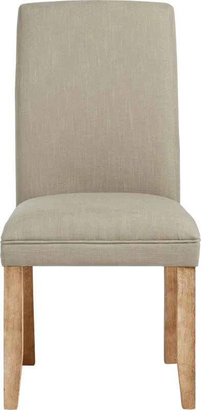 Tulip II Brown Upholstered Side Chair