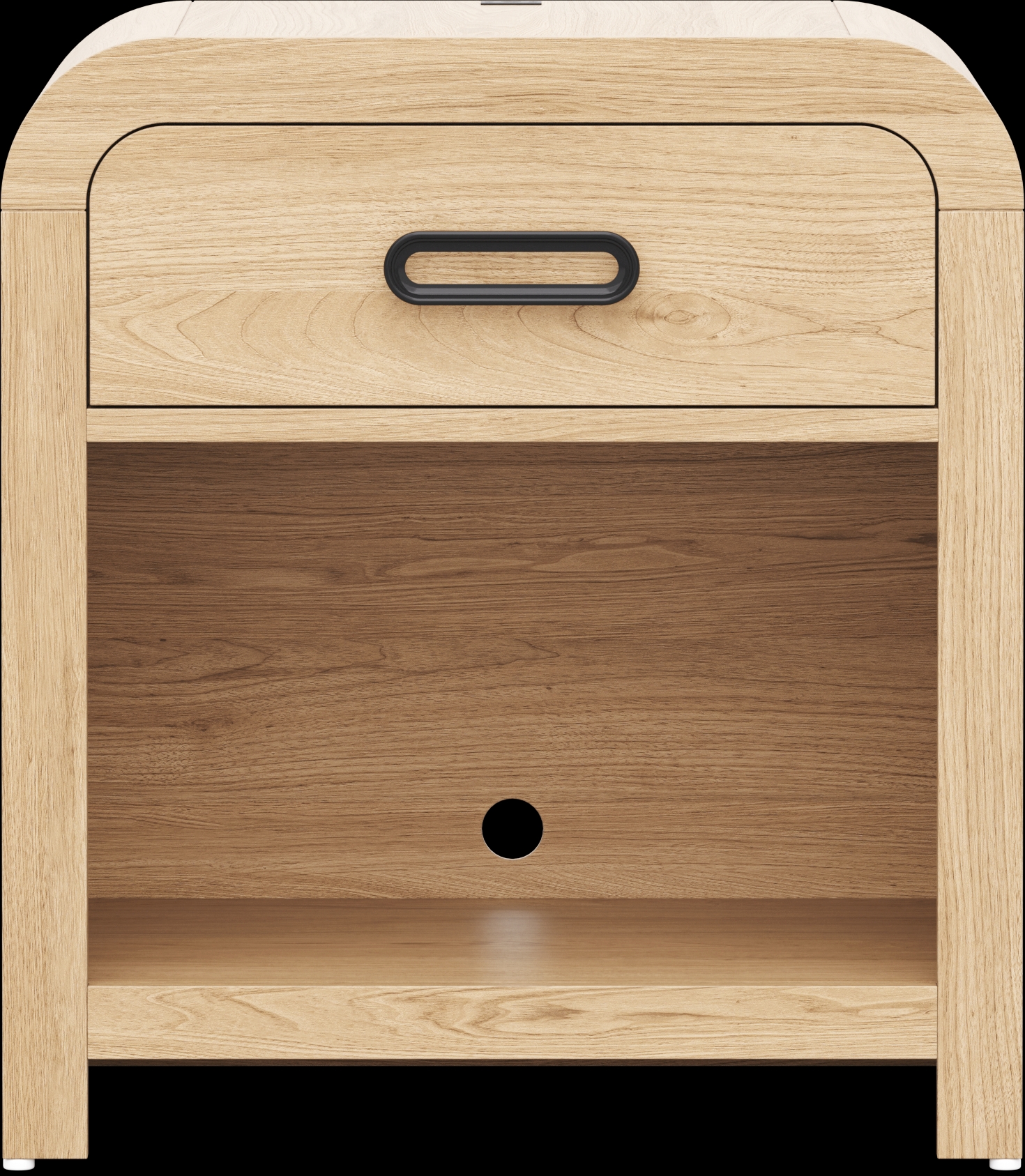 Kids Hidden Hills Light Oak Nightstand - Thumbnail - Image 1