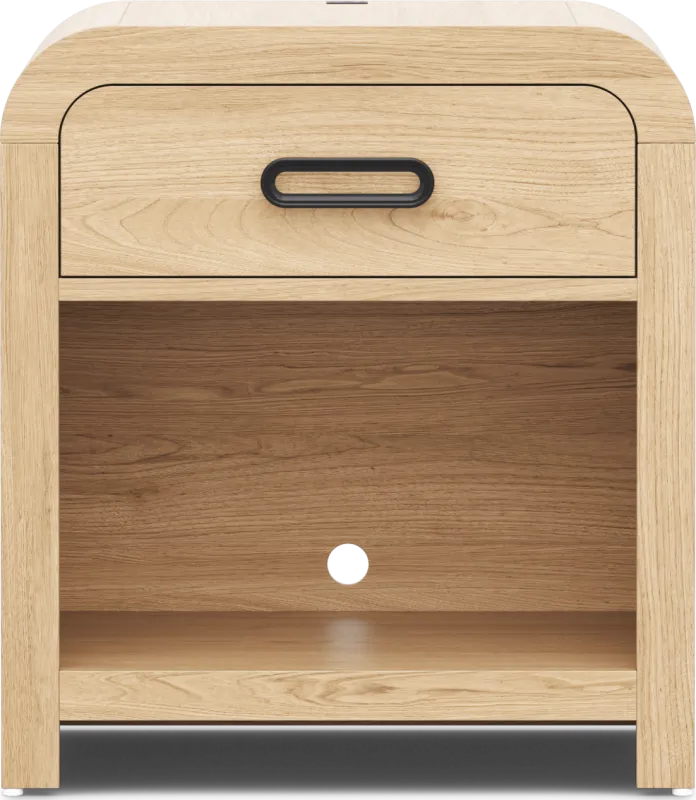 Kids Hidden Hills Light Oak Nightstand