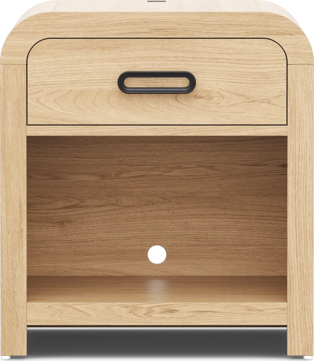 Kids Hidden Hills Light Oak Nightstand