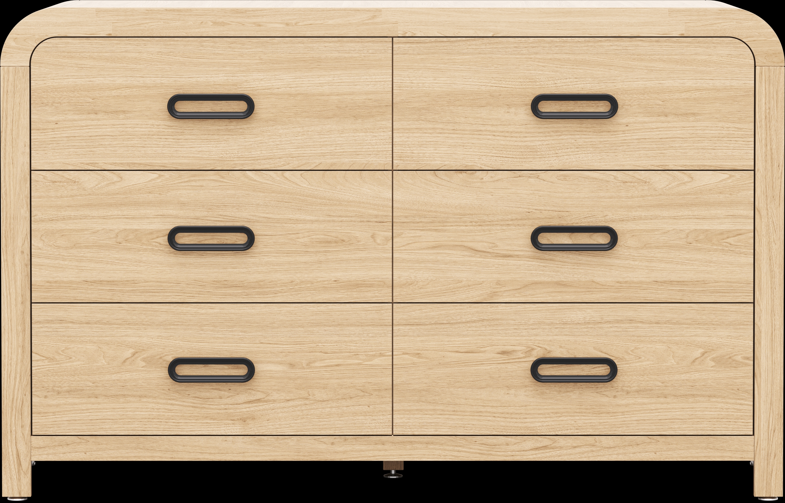 Kids Hidden Hills Light Oak Full Panel Bedroom with Dresser and Mirror - Thumbnail - Image 3