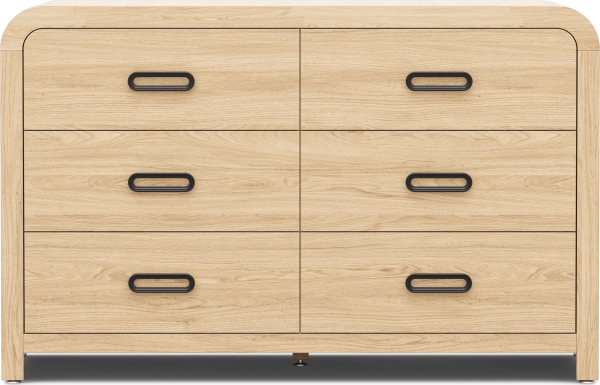 Kids Hidden Hills Light Oak Dresser