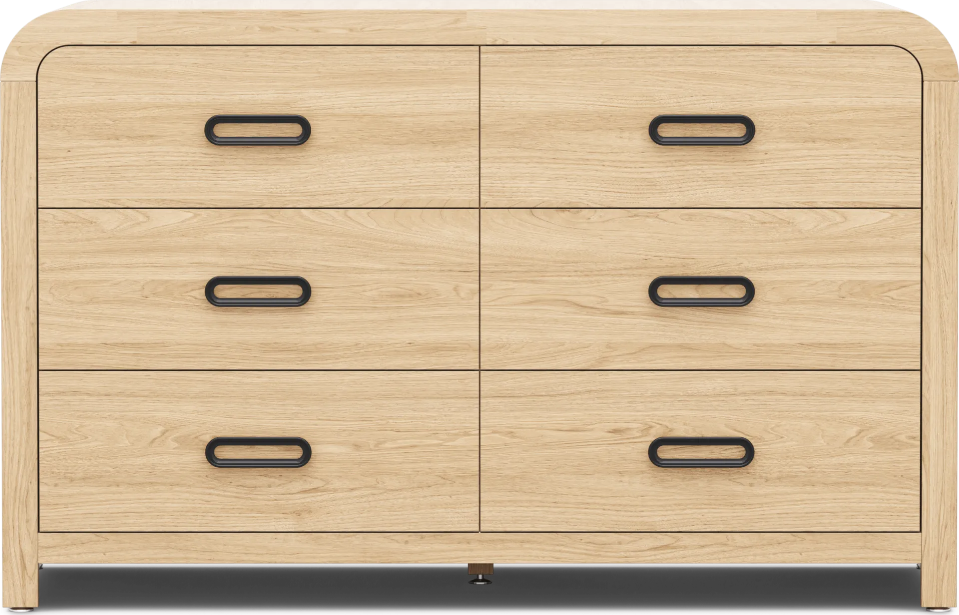 Kids Hidden Hills Light Oak Full Upholstered Panel Bedroom - Image 3