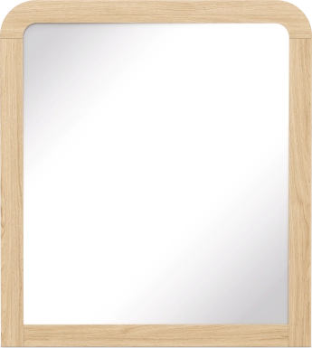 Kids Hidden Hills Light Oak Mirror