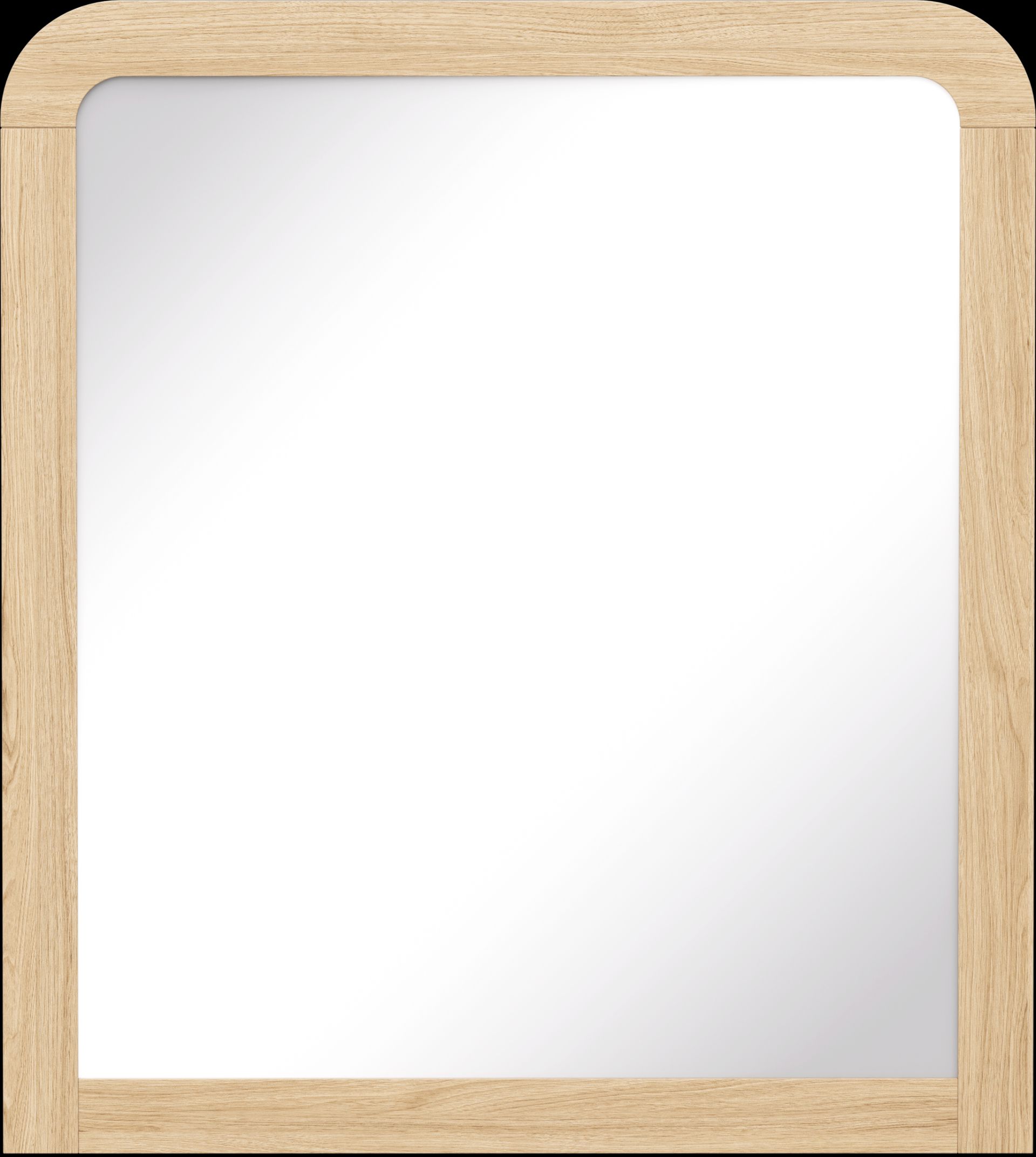 Kids Hidden Hills Light Oak Full Panel Bedroom with Dresser and Mirror - Image 4