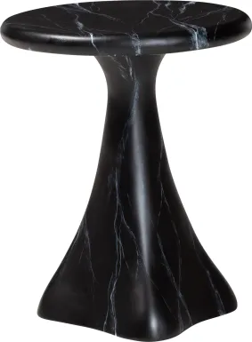 Shadetube Black End Table