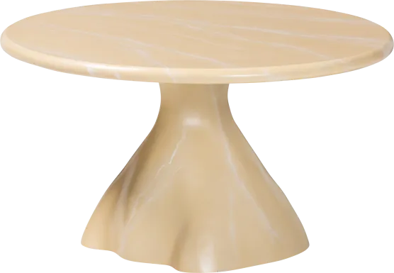 Shadetube Cream Cocktail Table