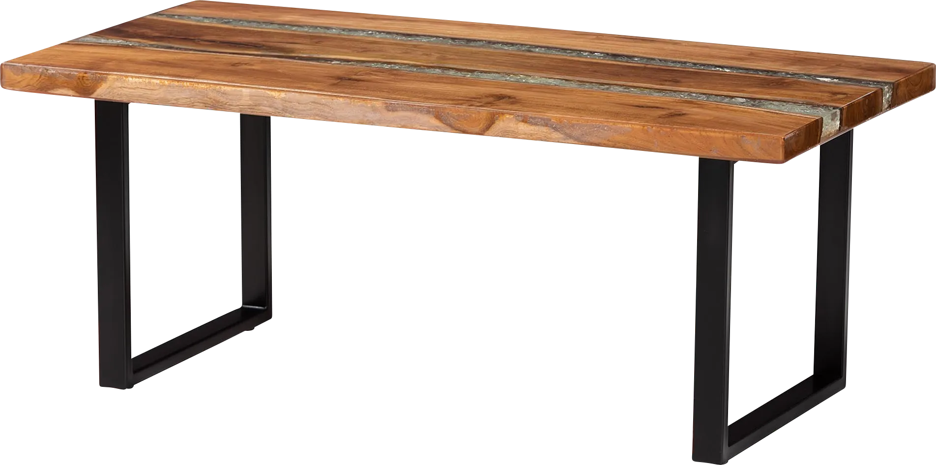 Webfruit Brown Rectangle Cocktail Table - Image 1