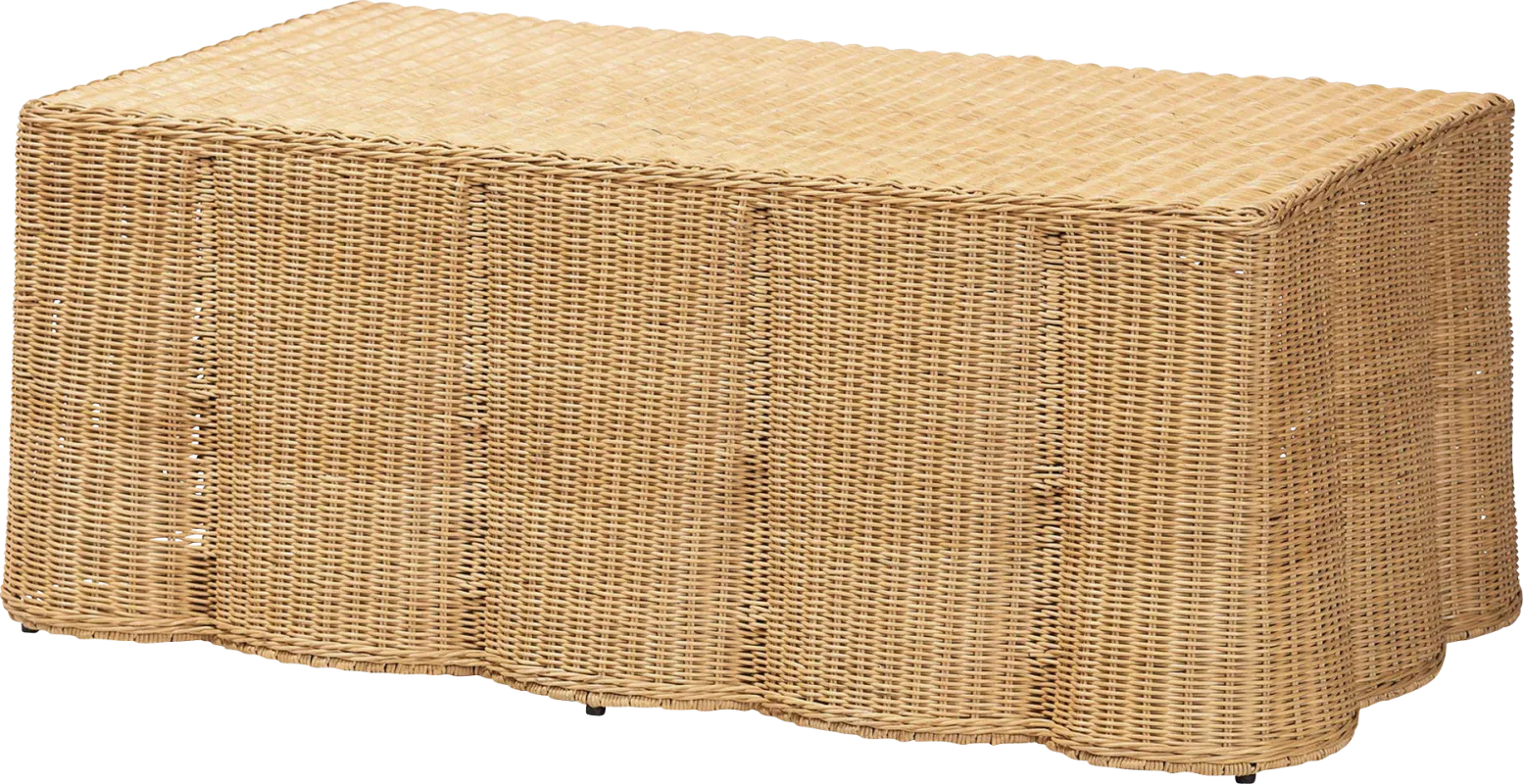 Fireshinen Brown Cocktail Table