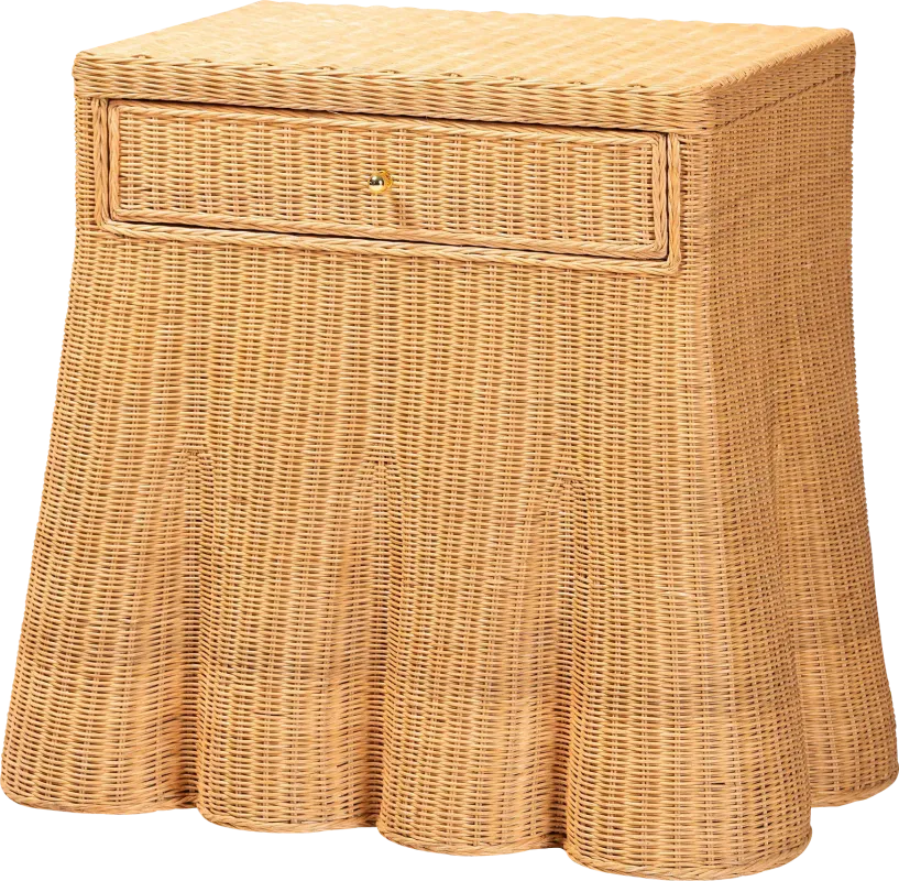 Zeusfruit Brown Console Table