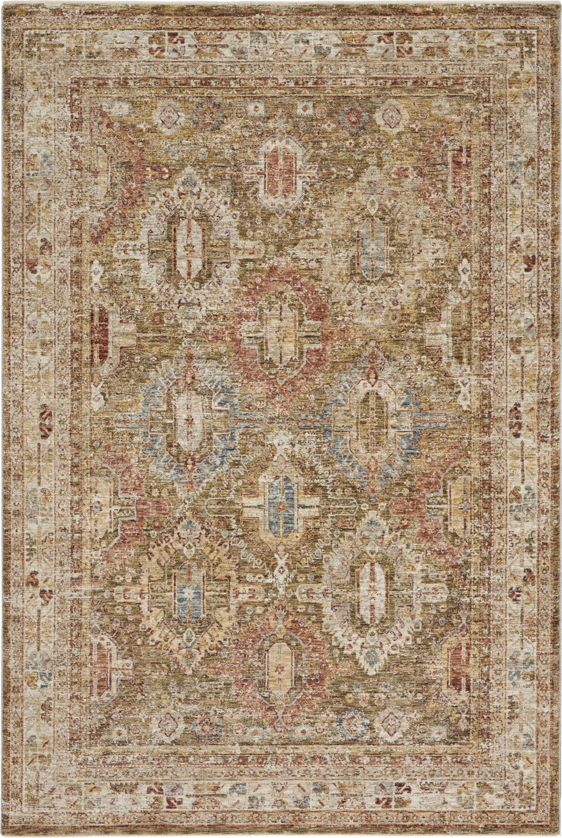 Sahar Green 5'3 x 7'8 Rug - Image 1