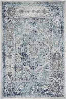 Akela Blue 4' x 6' Rug