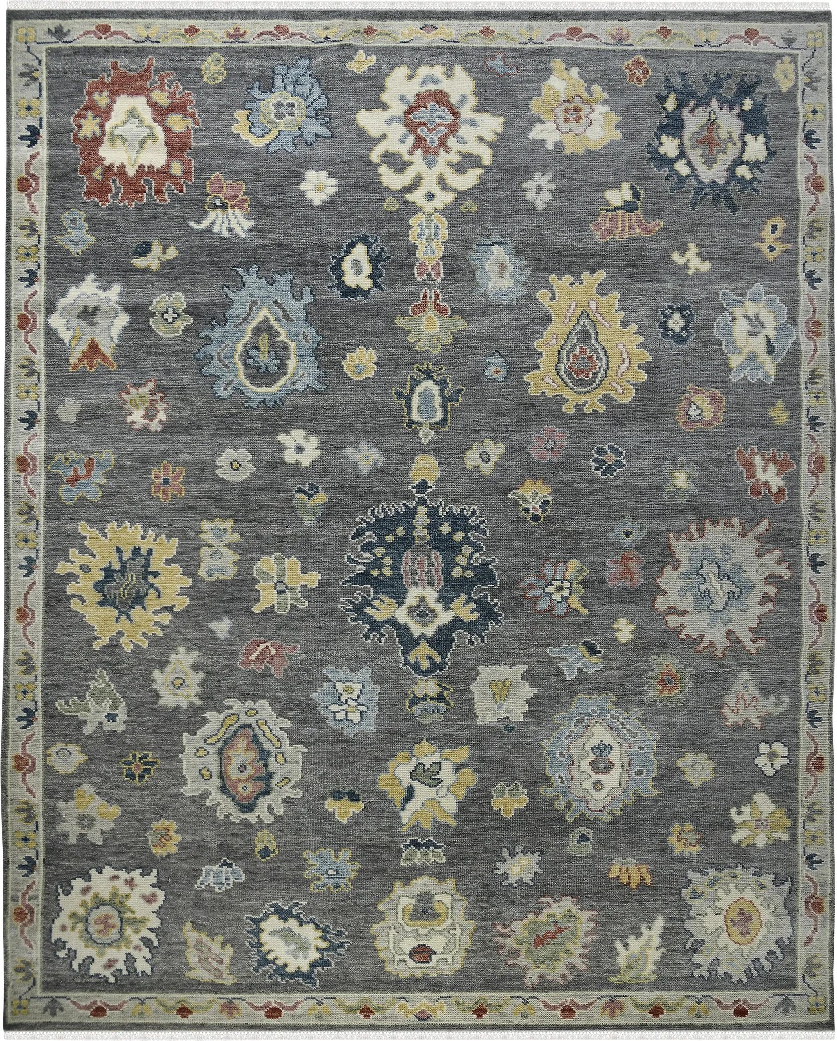Zaola Gray 10' x 14' Rug - Image 1