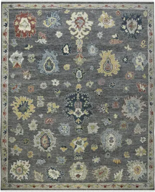 Zaola Gray 9' x 12' Rug