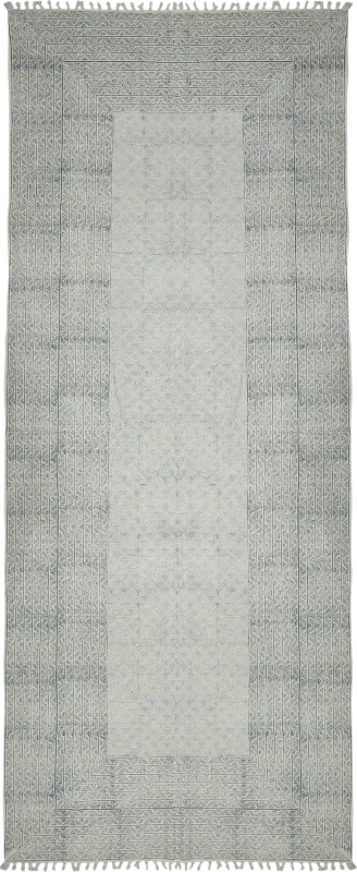 Nelfa Blue 2'6 x 8' Rug