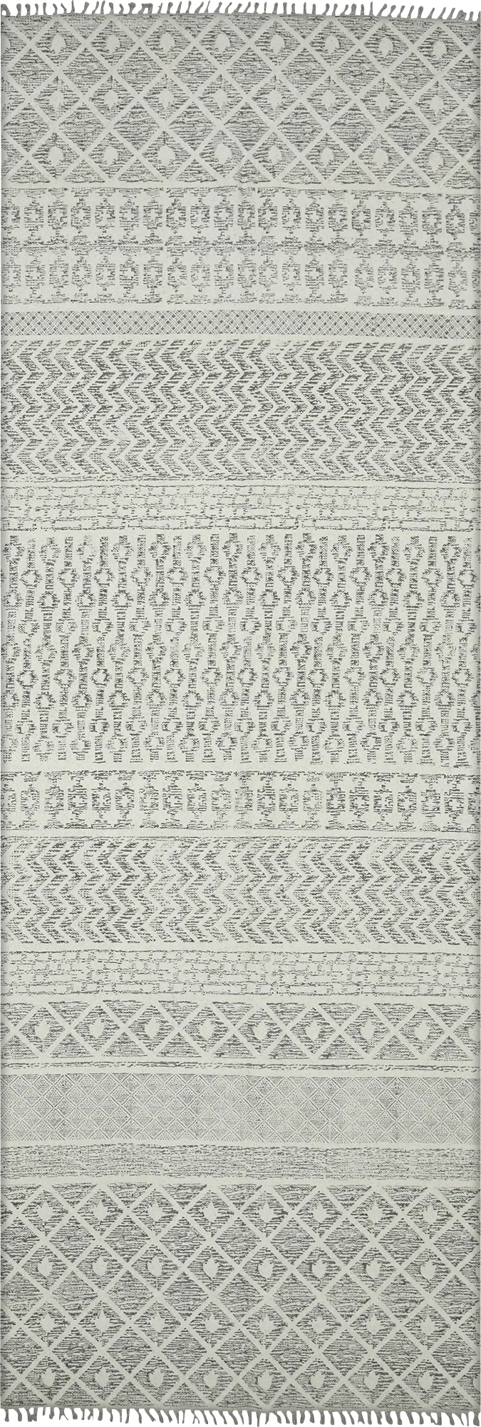 Izola Gray 2'6 x 8' Rug - Image 1